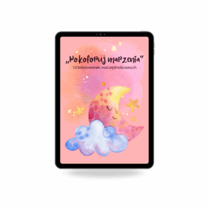 „Pokoloruj Marzenia” 12 kolorowanek oszczędnościowych